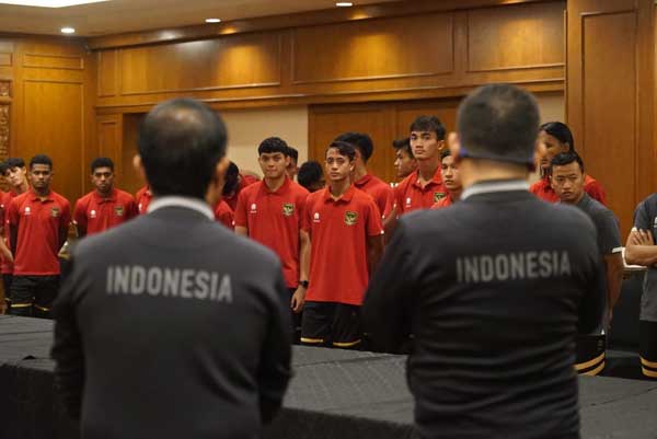 Garuda Nusantara dalam SEA Games nanti berada di Grup A bersama tuan rumah Kamboja, Myanmar, Filipina, dan Timor Leste